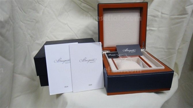 Replica Luxury Breguet Watch Box / Blue & Orange Boxes on Sale